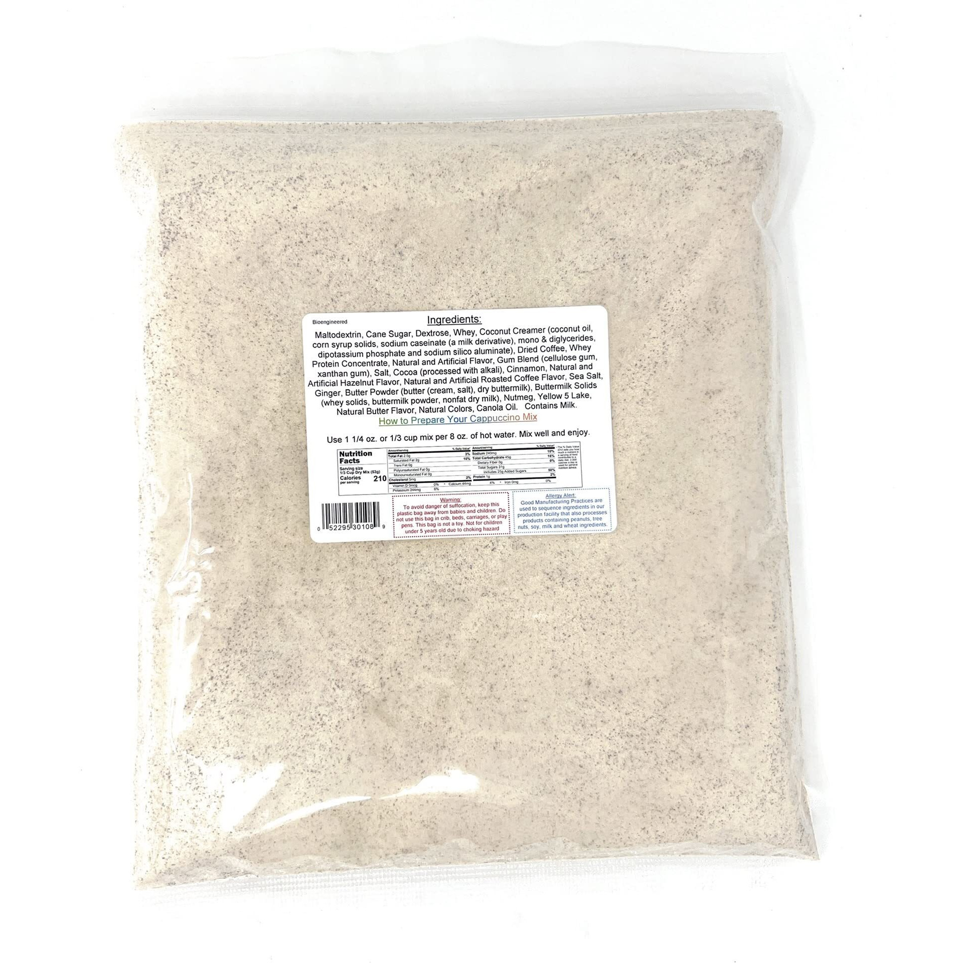 Pumpkin Spice Instant Cappuccino Mix ~ 2 Lbs.