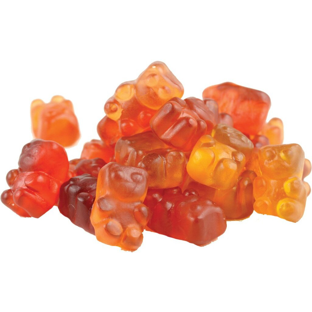 Surf Sweets Gummy Bears, Made With Organic Cane Sugar And Organic Fruit Juice, Nut & Gluten Free & No Artificial Colors, 2.75 Oz (Pack Of 12)