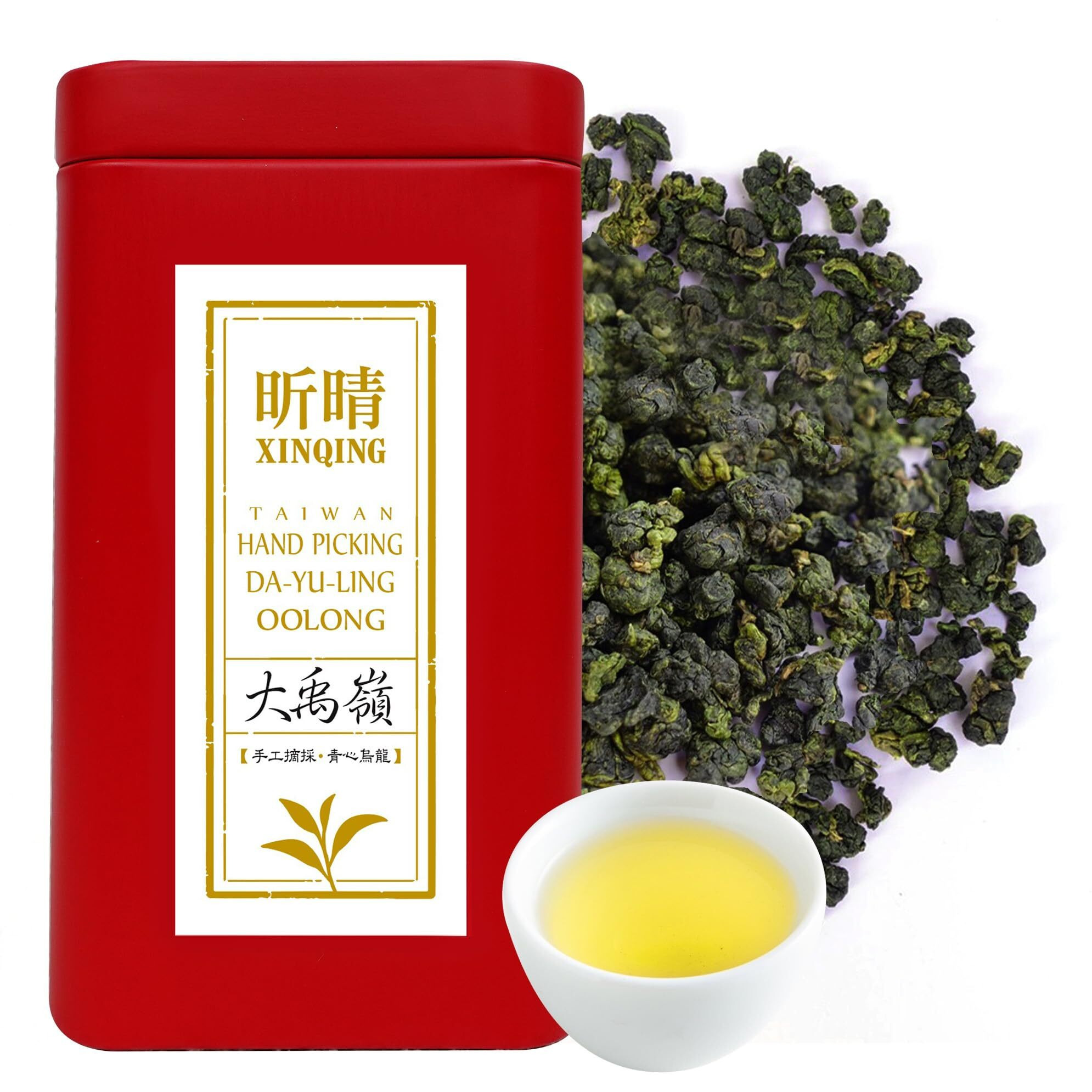 Xin Qing Dayuling Oolong Tea Dayuling Tea Taiwan Mountain Oolong Te Taiwan Gaoshan Ulong Tea Taiwanese Oolong Tea Loose Oolong Tea 200G