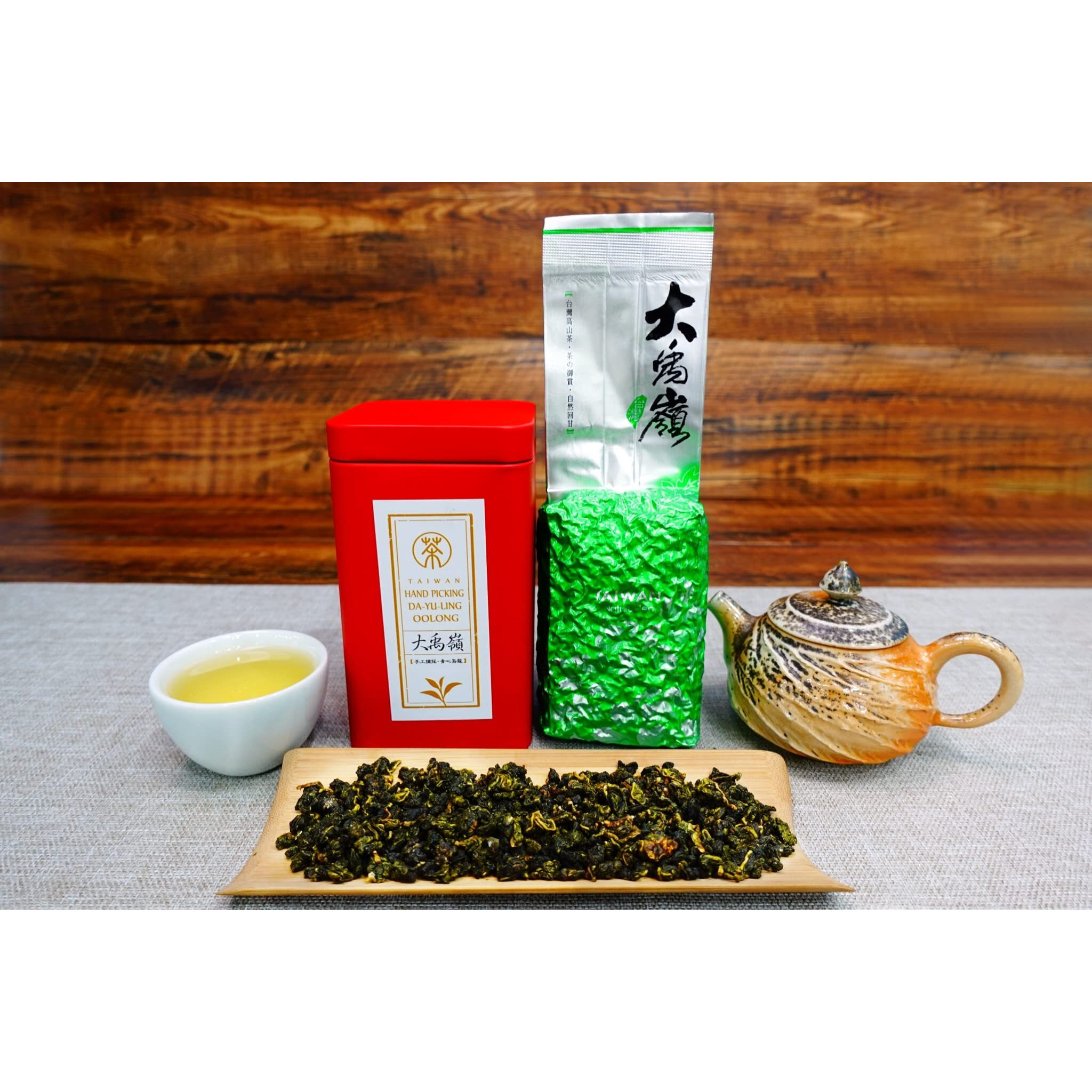 Xin Qing Dayuling Oolong Tea Dayuling Tea Taiwan Mountain Oolong Te Taiwan Gaoshan Ulong Tea Taiwanese Oolong Tea Loose Oolong Tea 200G