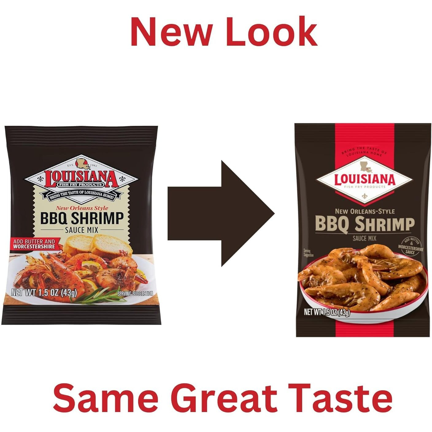 Louisiana Fish Fry Shrimp Bbq Mix 1.5Oz