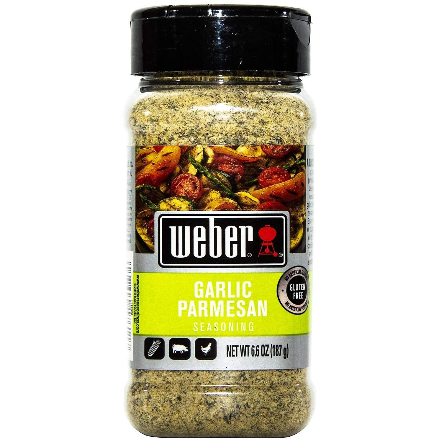 Weber Garlic Parmesan Seasoning 6.6Oz (2 Pack)