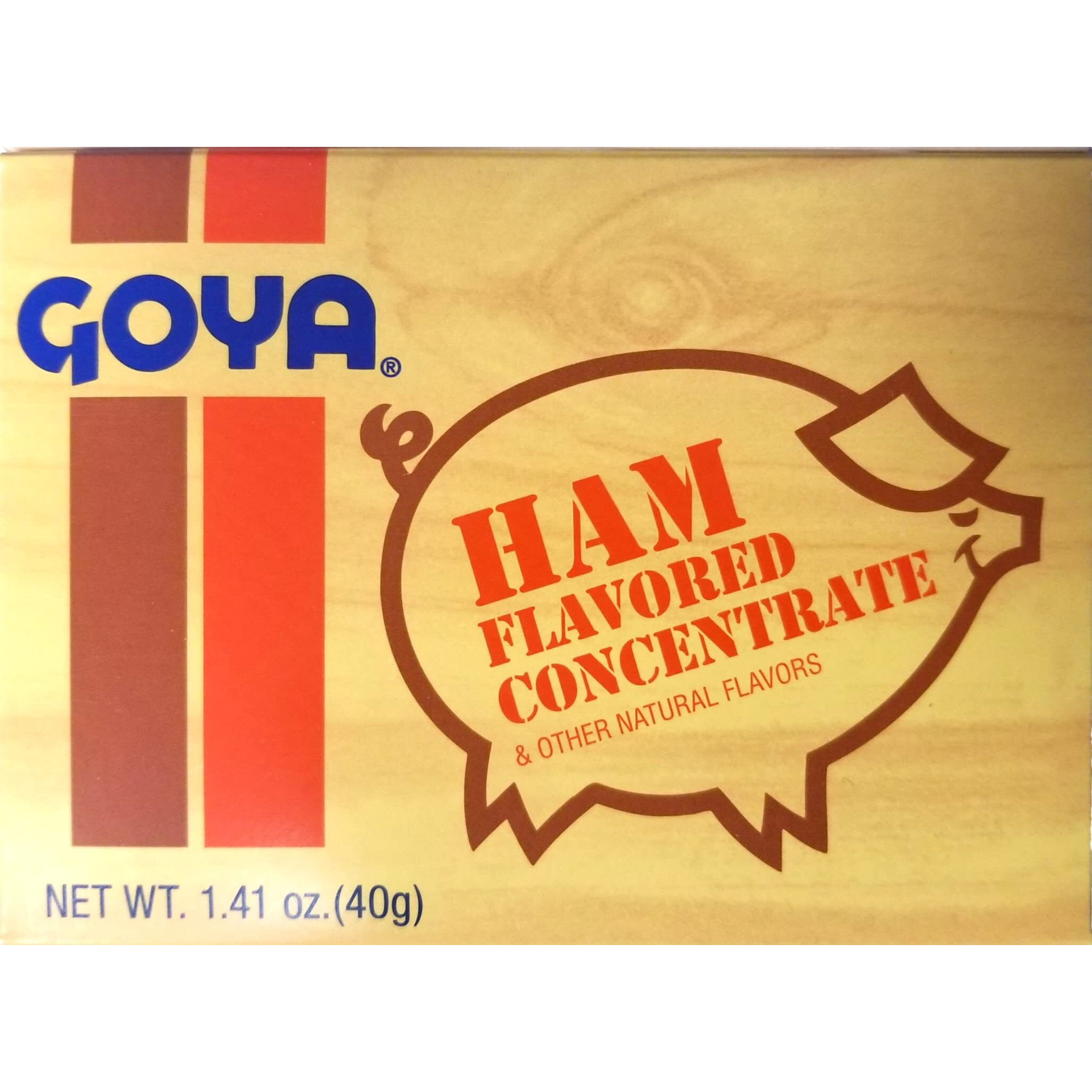 Goya Ham Flavored Concentrated Seasoning 1.41Oz | Sabor A Jamon (Pack Of 03)