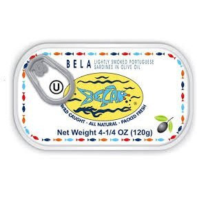 Bela-Olhao Sardines - Sardines In Olive Oil - Case Of 12-4.23 Oz