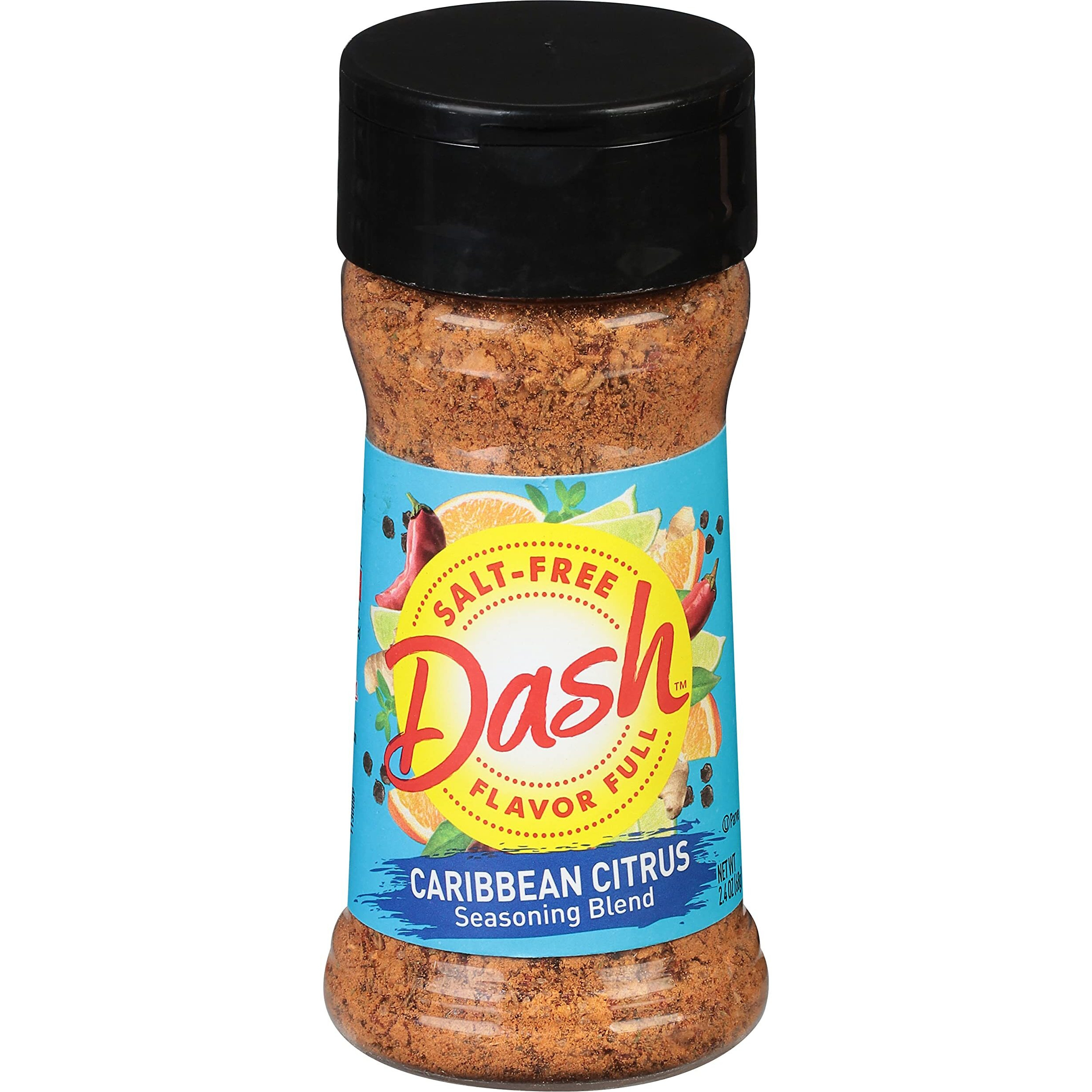Dash Salt-Free Seasoning Blend, Caribbean Citrus, 2.4 Ounce