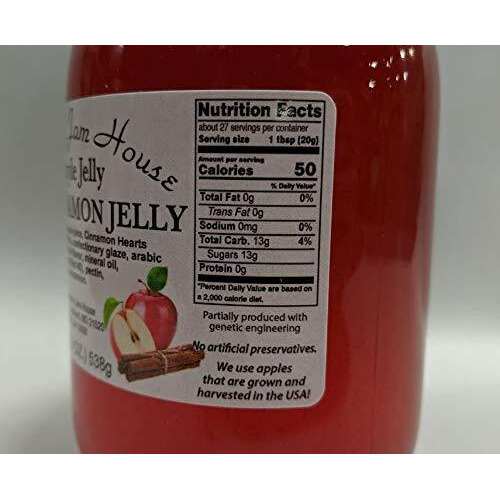 Homestyle Apple Cinnamon Jelly - One Pint - Grandma's Jam House