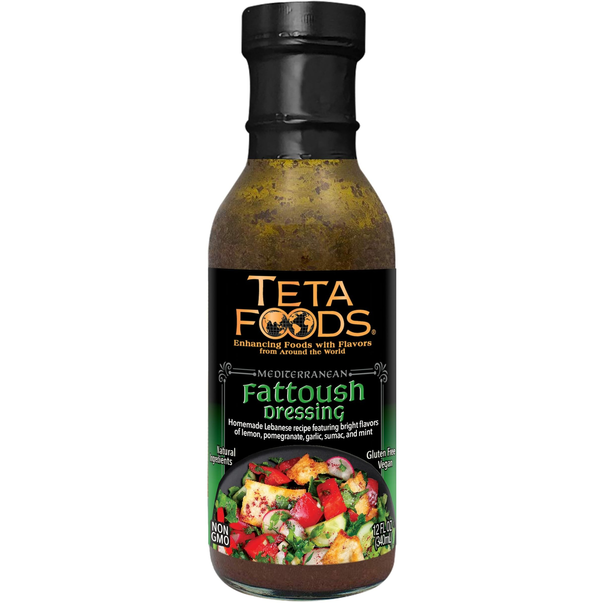 Fattoush Mediterranean Dressing And Marinade 12 Fl Oz (1)