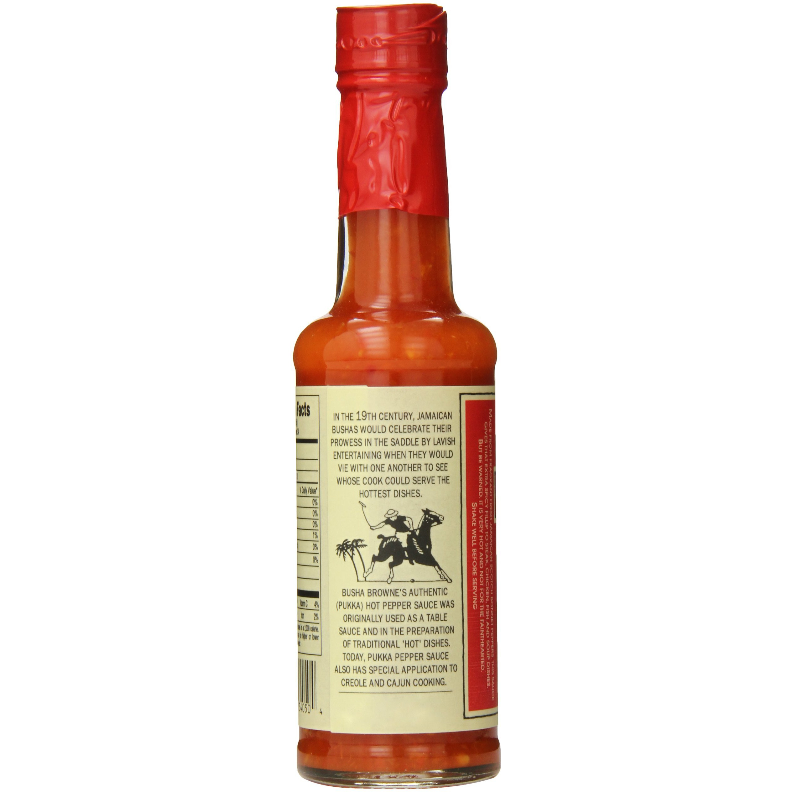Busha Browne Pukka Hot Pepper Sauce, 6 Fluid Ounce