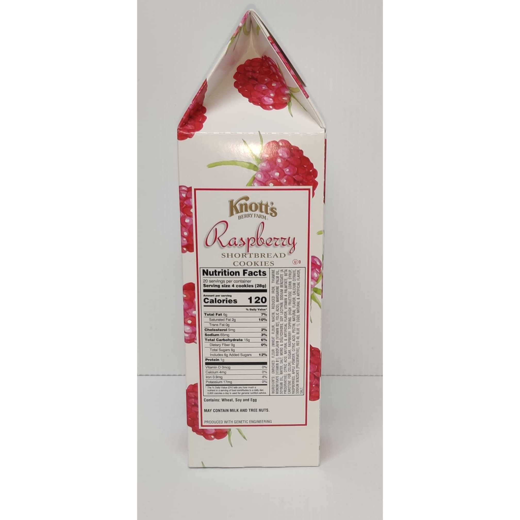 Knott's Berry Farm Shortbread Cookies (Raspberry, 16 Oz)