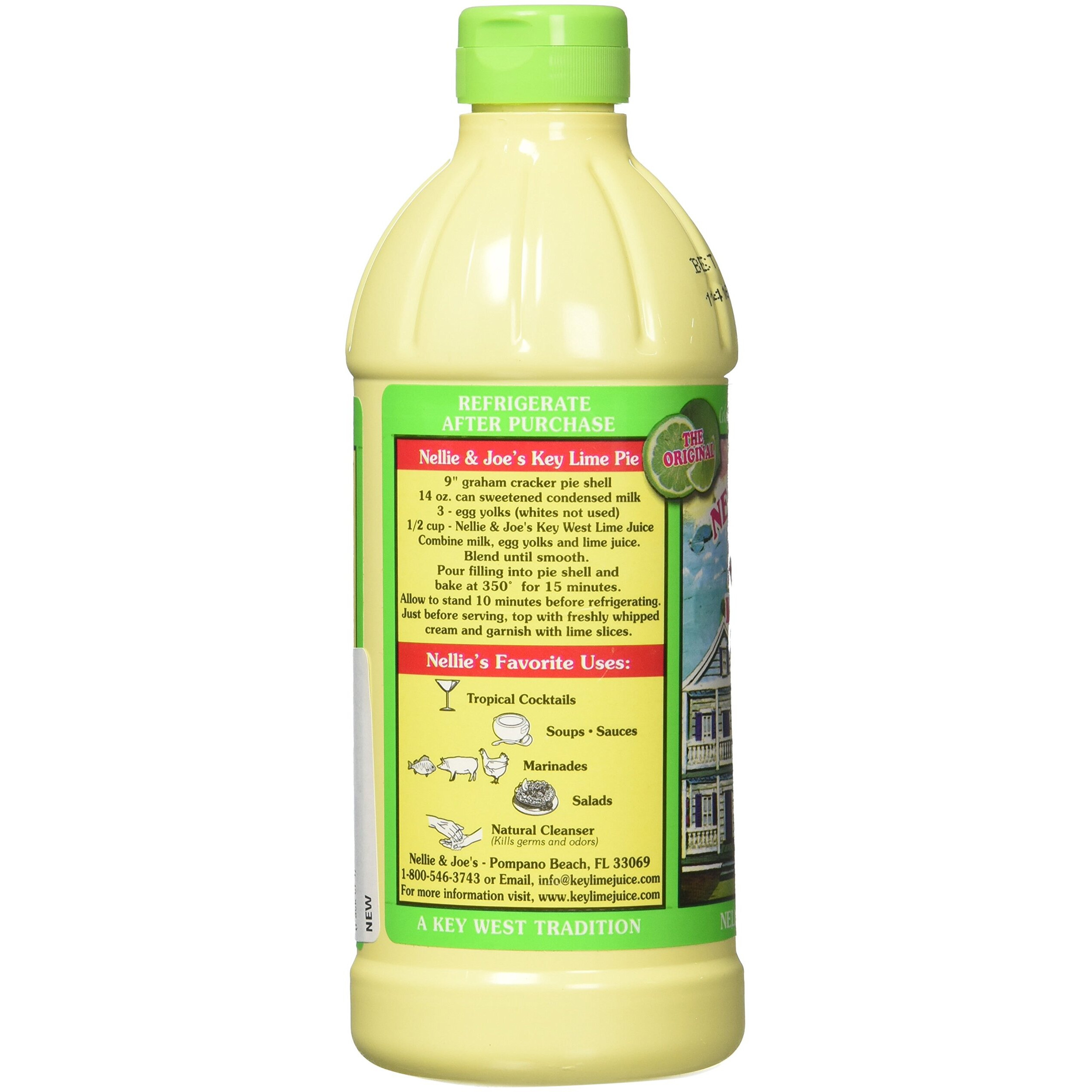 Nellie & Joes Key West Lime Juice, 16 Fl Oz (Pack Of 1)