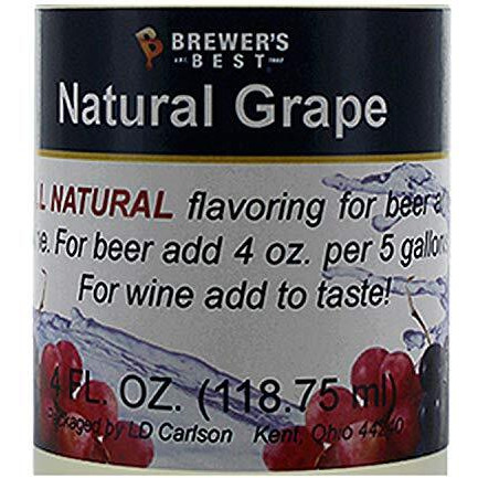 Brewer's Best Natural Grape Beer And Wine Fruit Flavoring
