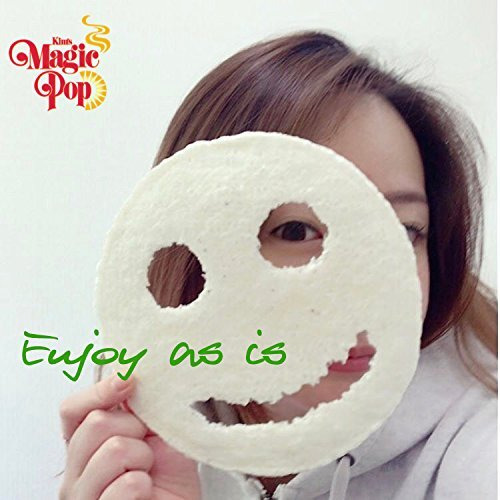 Kim's Magic Pop Freshly Popped Rice Cakes | Keto, Vegan | Original Flavor | 6 Bags | 15 Cakes Per Bag | Low Carb, Sugar Free, Fat Free, Natural, Multigrain Korean Snack | Easy Bread, Chip, Cracker Replacement