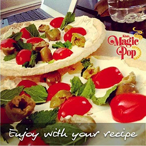 Kim's Magic Pop Freshly Popped Rice Cakes | Keto, Vegan | Original Flavor | 6 Bags | 15 Cakes Per Bag | Low Carb, Sugar Free, Fat Free, Natural, Multigrain Korean Snack | Easy Bread, Chip, Cracker Replacement