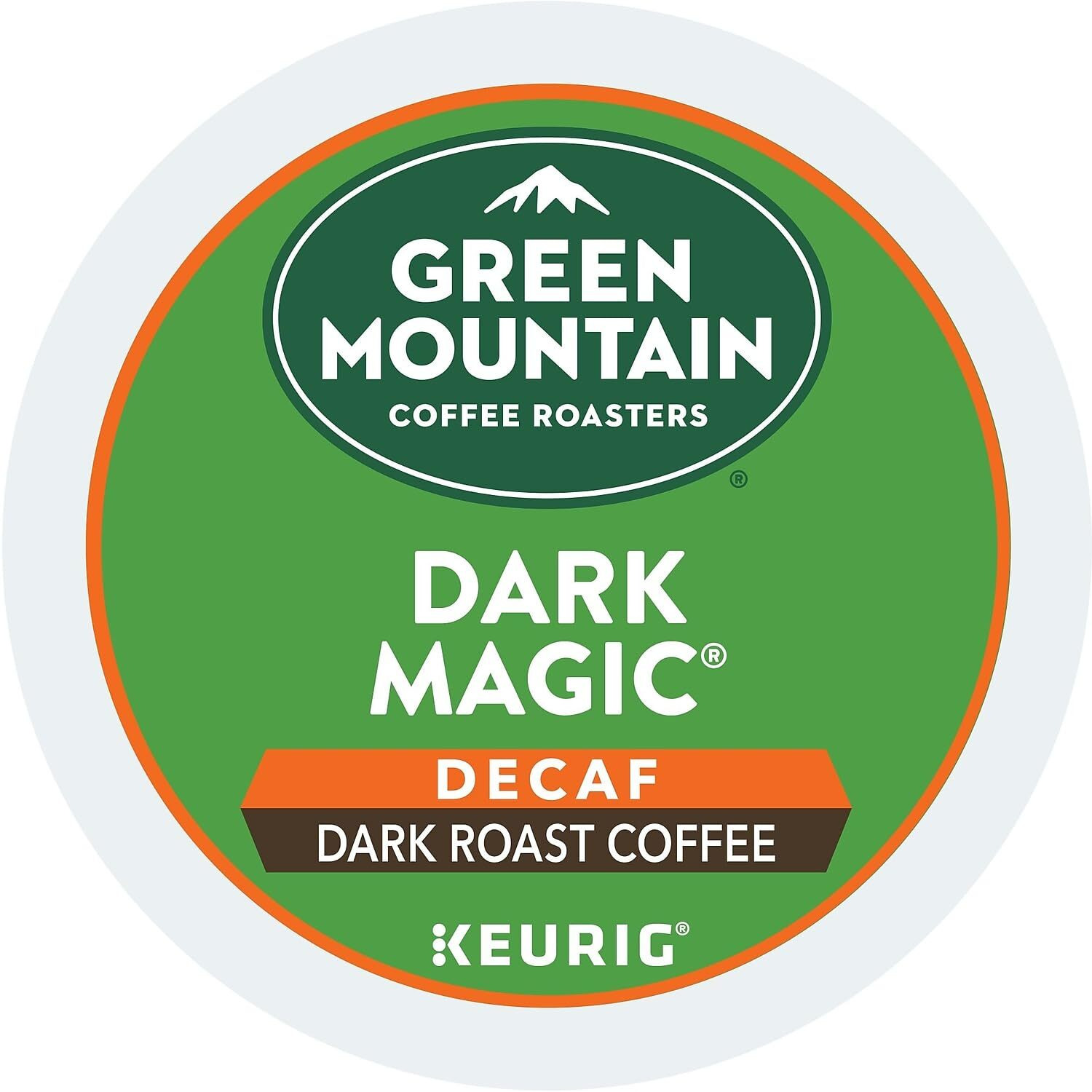 Green Mountain Coffee, Dark Magic Decaf, Single-Serve Keurig K-Cup Pods, Dark Roast, 96 Count (4 Boxes Of 24 Pods)