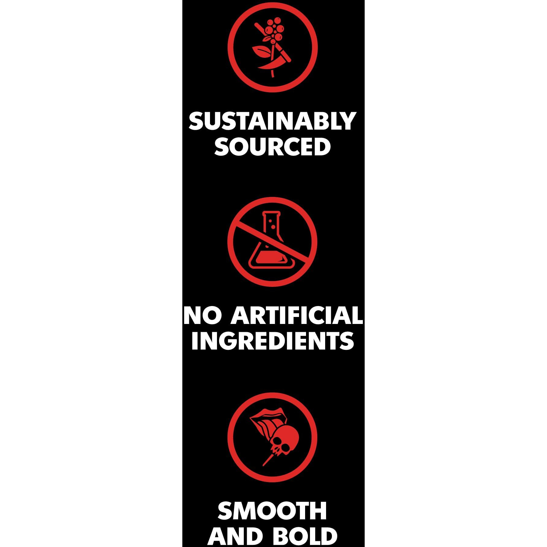 Death Wish Coffee Co. Single Serve Coffee Pods - Vanilla Coffee Pods (10 Count)