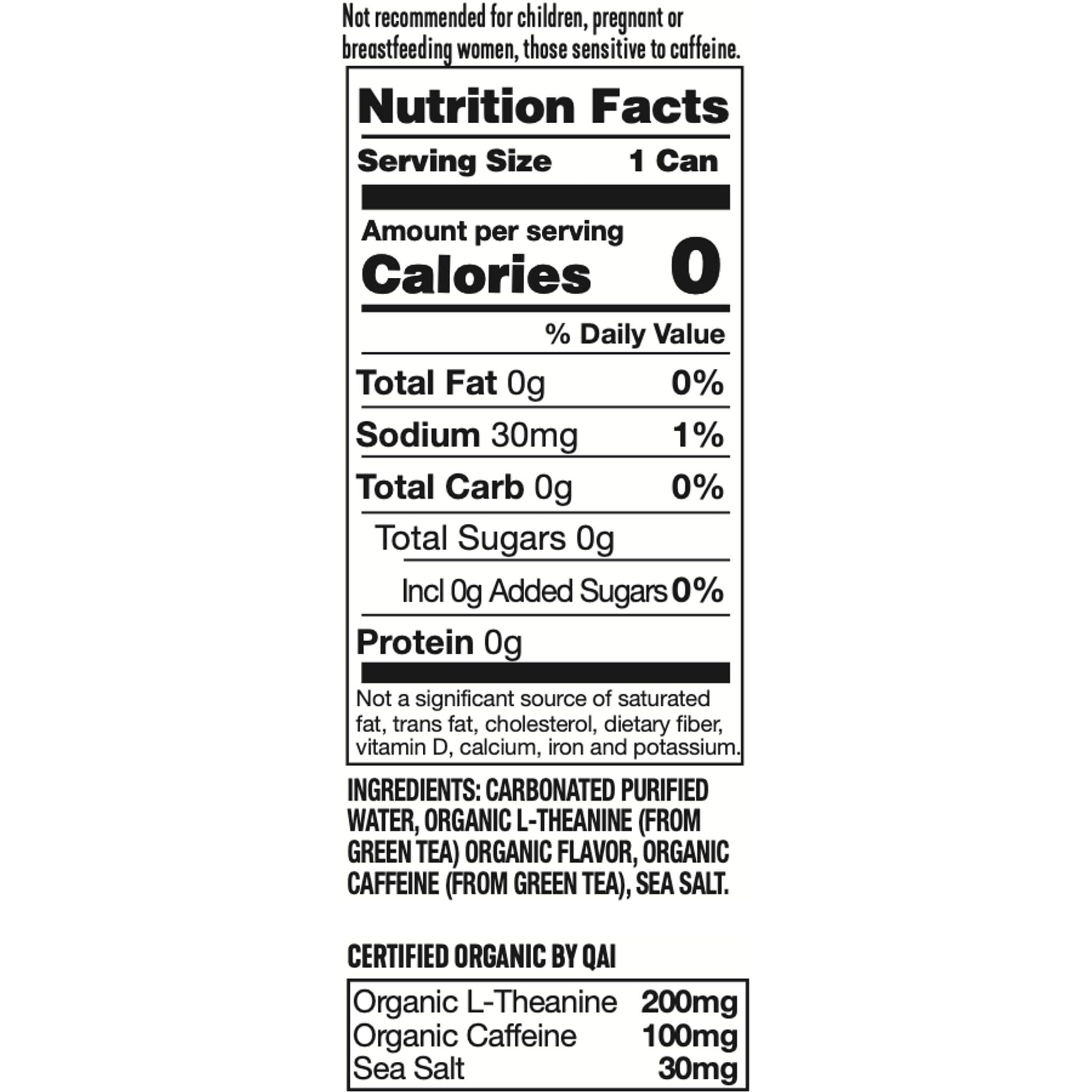 Ardor Energy Sparkling Water White Peach 12 Pack With 100Mg Organic Caffeine From Green Tea & 200Mg Organic L-Theanine (Focus & Calm). No Sugar. No Calories. Vegan. Gluten Free.