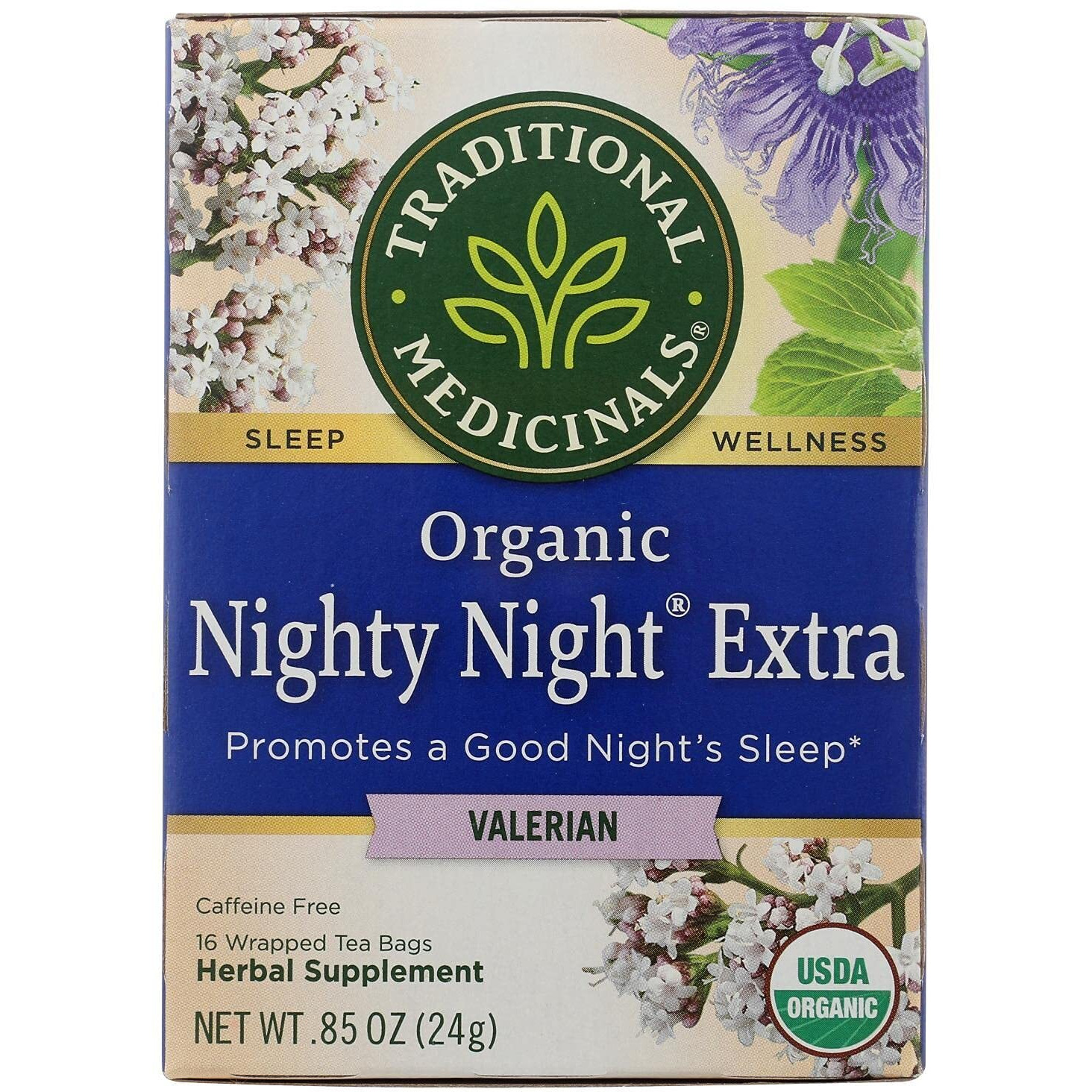 Traditional Medicinals Nighty Night Valerian(Pack - 6)