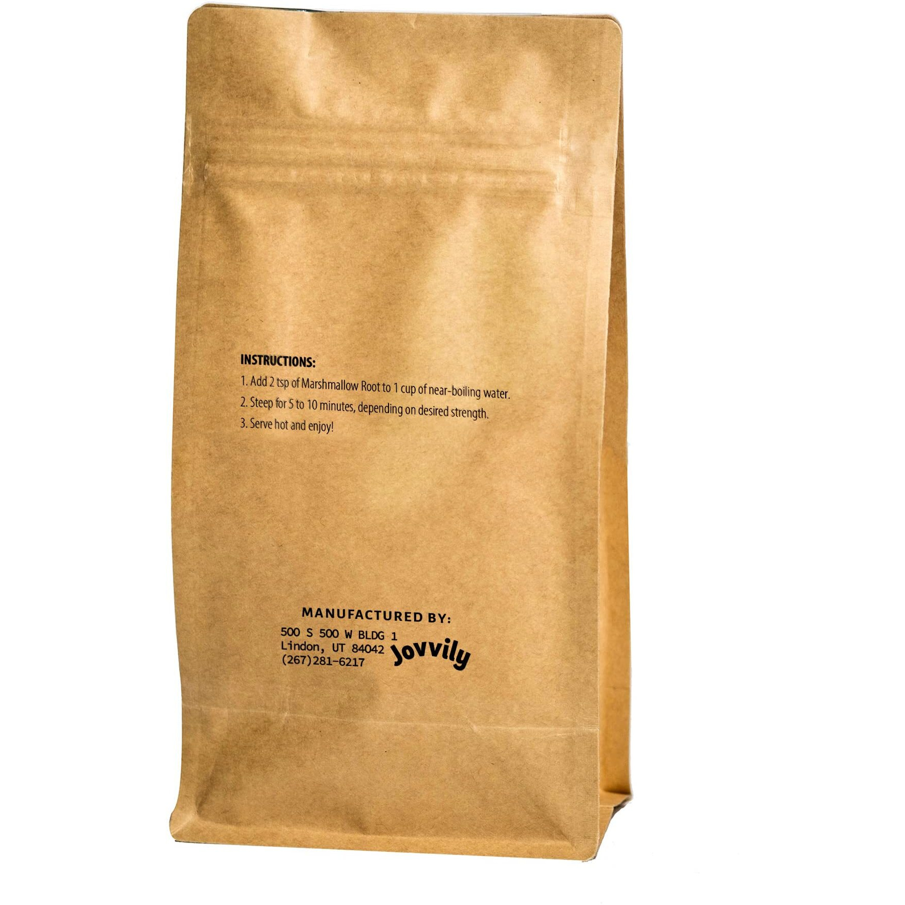 Jovvily Marshmallow Root - 8 Oz - Cut & Sifted - Herbal Tea