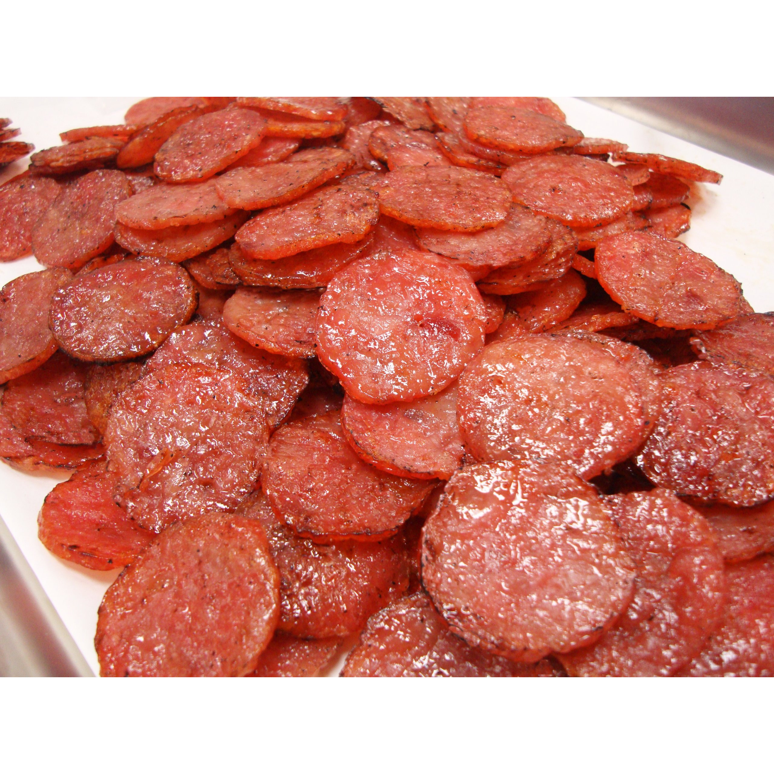 Singapore Street Food, Fire-Grilled Tender Pork Jerky (Original Flavor - Medallion Shaped 8Oz) *Grilled Fresh To Your Order *Shipped The Same Day - L.A. Times "&quotHandmade Gift"" Winner