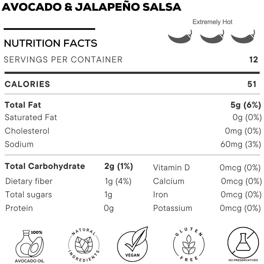 Patricia Quintana Avocado & Jalapeo Salsa - Authentic Artisanal Mexican Ingredients, Made With Keto Friendly Virgin Avocado Oil. Perfect Topping To Your Tacos, Burritos, Enchiladas Or Other Favorite Food (12 Oz, 2 Bottles)