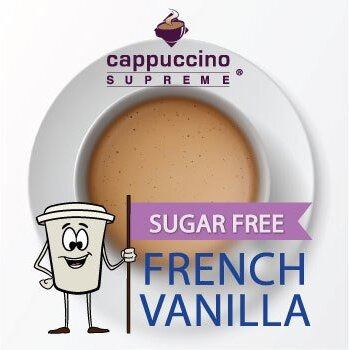 Cappuccino Supreme 1.2 Lb Bag Sugar Free French Vanilla Instant Cappuccino Mix