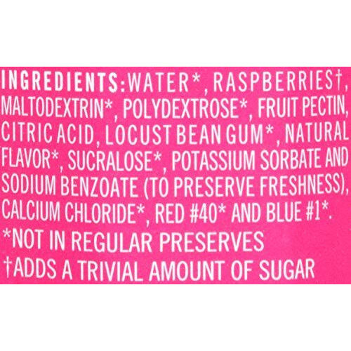 Polaner Sugar Free With Fiber, Seedless Raspberry Preserves, 13.5 Ounce