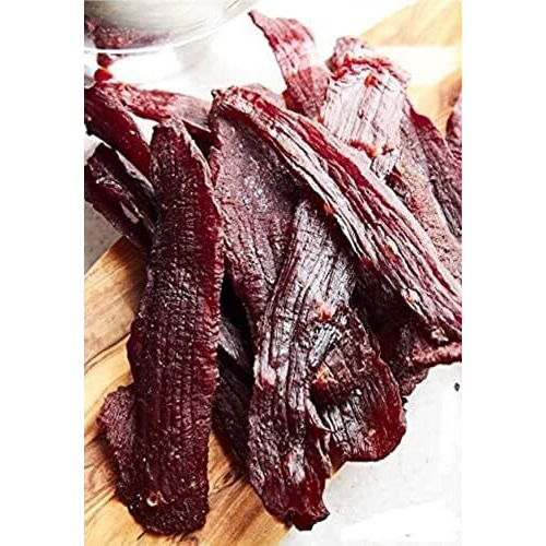Mango Habanero Beef Jerky - Beef Jerky Snack Pack With Amazing Taste, No Preservatives, Msg-Free, Low Sodium Ready To Go Snacks. (1) 3 Oz Bag