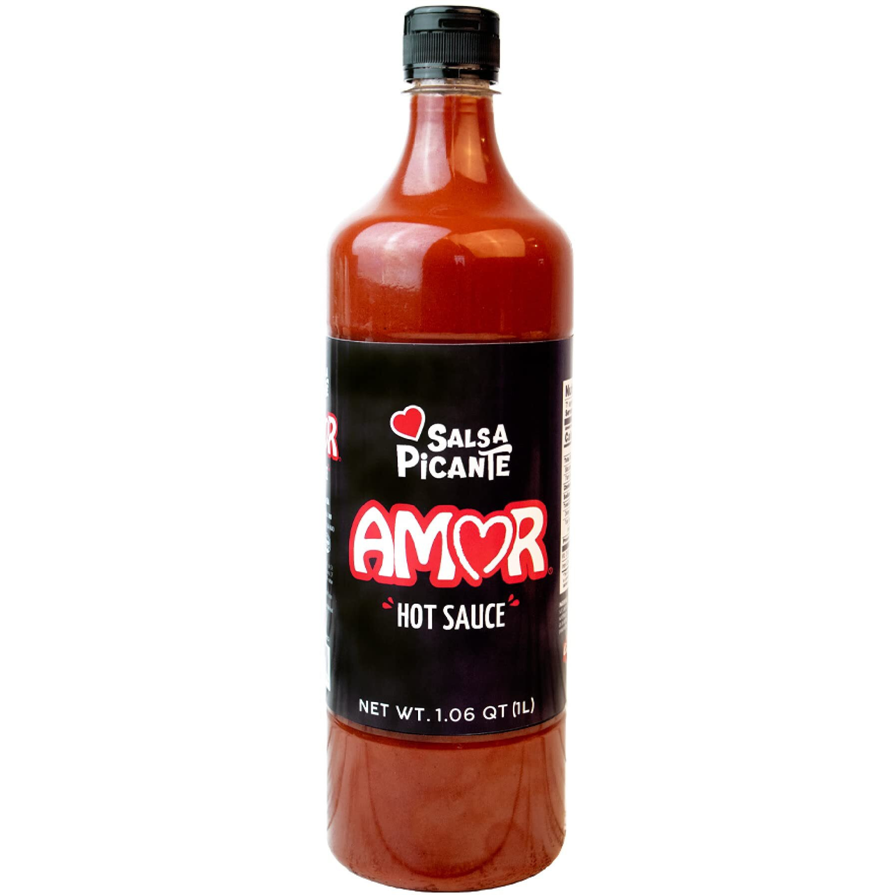 Amor Picante Sauce | Bittersweet Flavor | Sugar Free | Kosher | 33 Fl Oz Bottle (Pack Of 1)