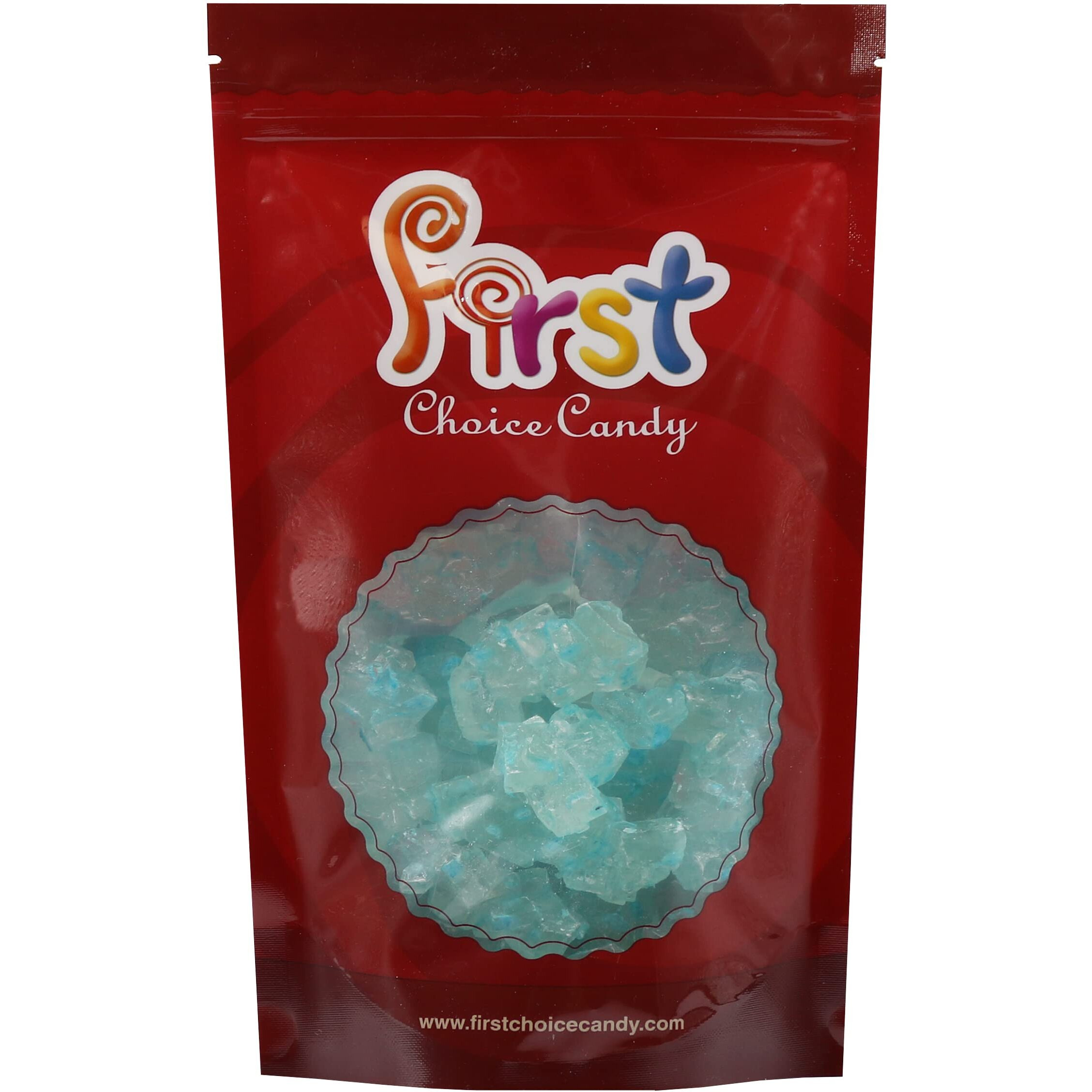 Firstchoicecandy Rock Candy Strings 1.5 Pound Bulk Bag (Light Blue Cotton Candy)