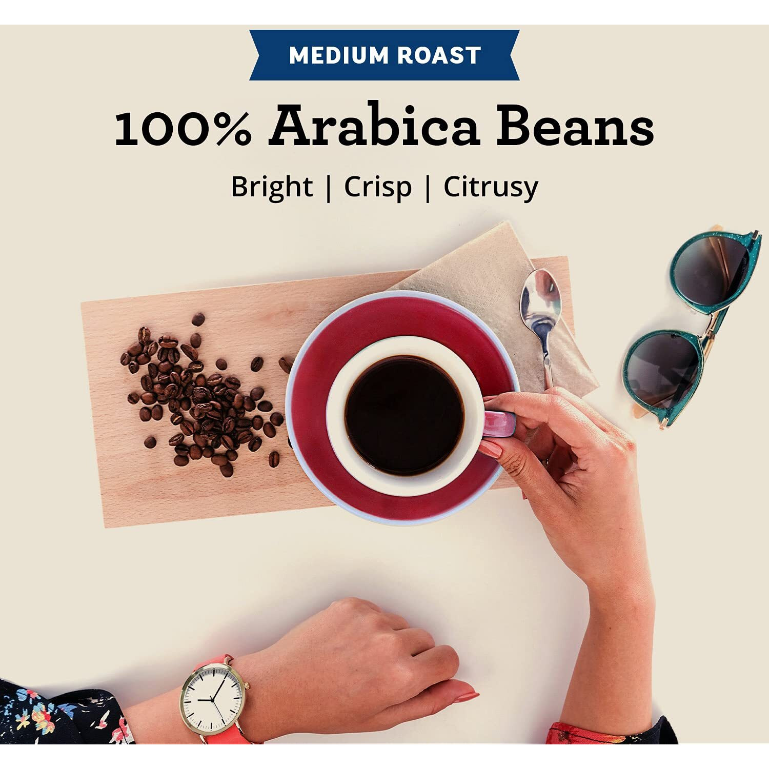 Seattle's Best Coffee K-Cup Coffee Pods-Medium Roast Coffee-Breakfast Blend For Keurig Brewers, 100% Arabica-4 Boxes (96 Pods Total)