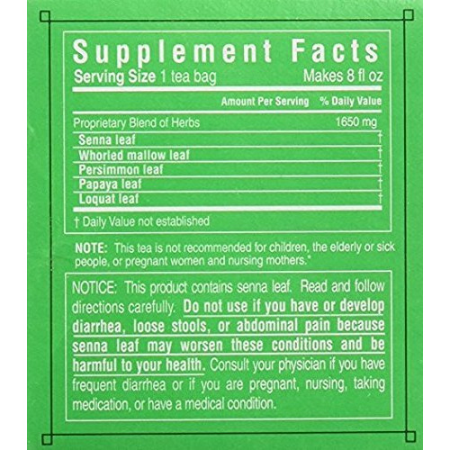 Triple Leaf Tea Ultra Slim 20 Bags Each, Pack Of 2