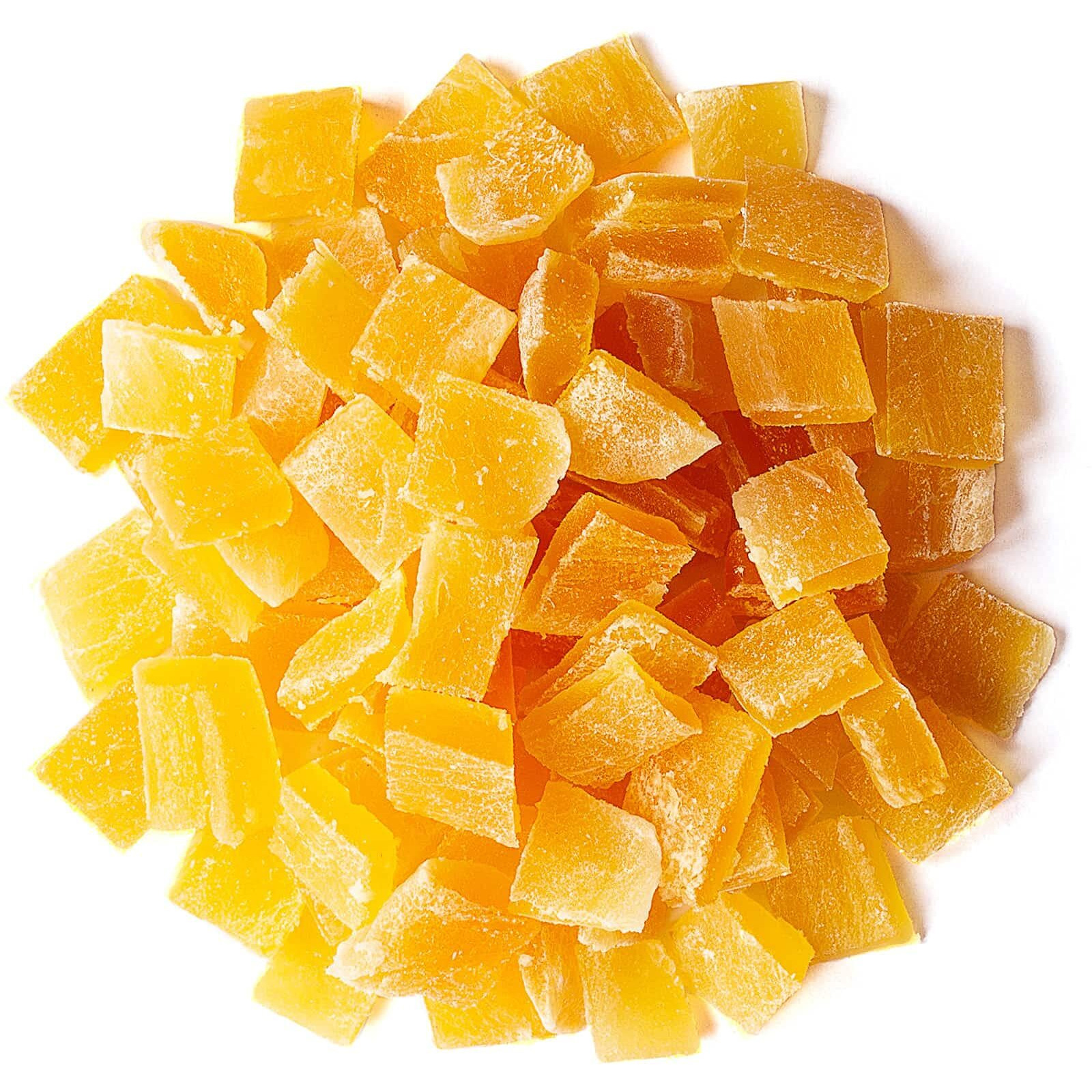 Food To Live Dried Diced Mango, 2 Pounds Sweetened, Unsulfured, Sulfite Free Chunks, No Added Color, No Artificial Flavors, Kosher Tropical Fruit, Vegan, Bulk