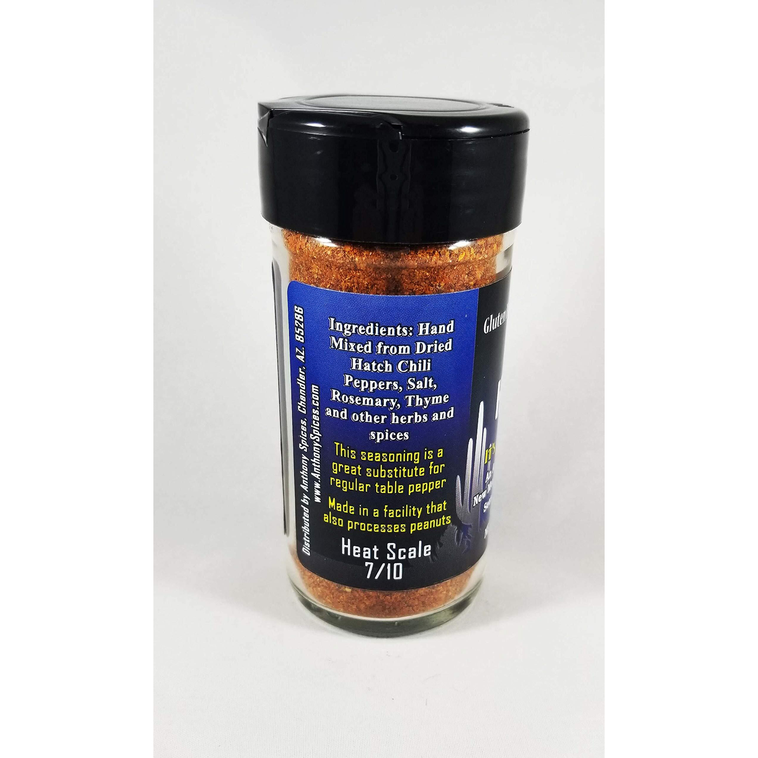 Anthony Spices Arizona Hatch Chile Pepper Seasoning - Glass Shaker Bottle