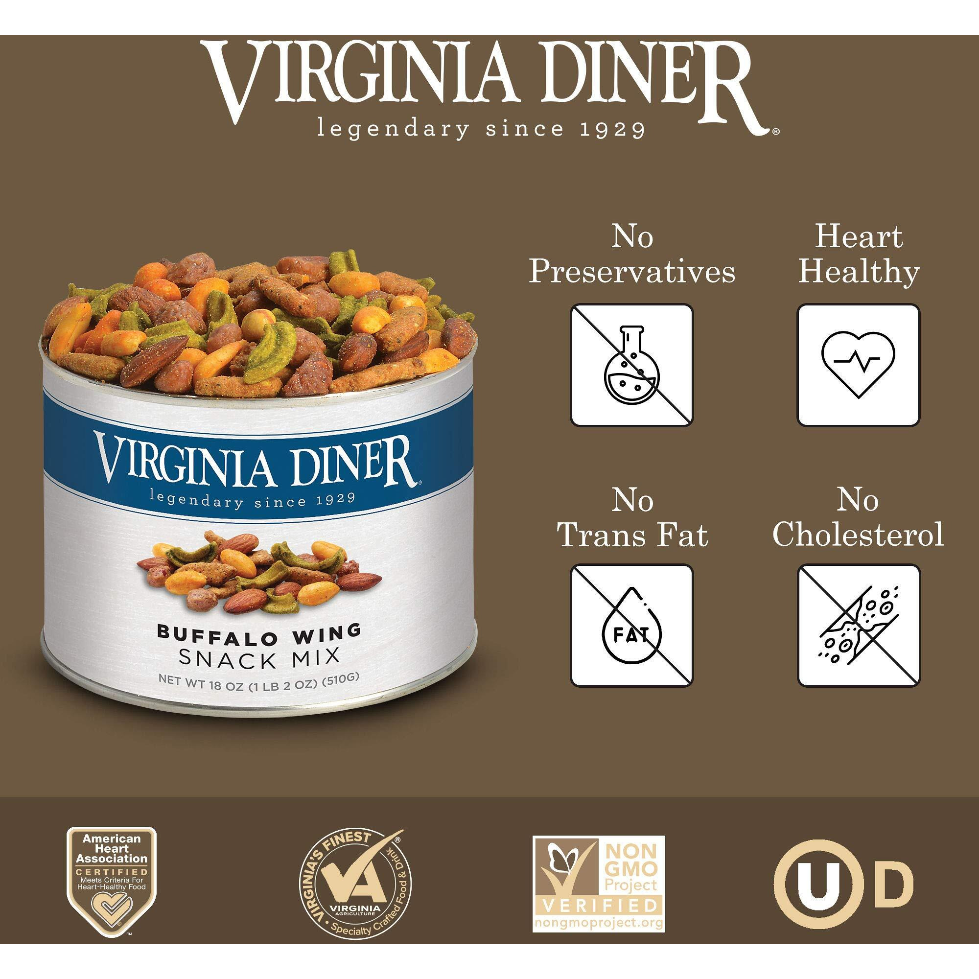 Virginia Diner - Gourmet Natural Buffalo Trail Mix, 18 Ounce Tin
