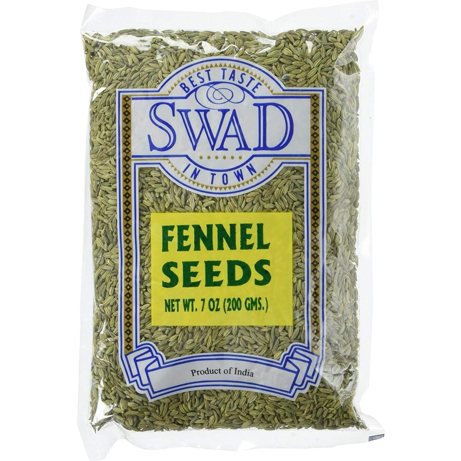 Great Bazaar Swad Fennel Seeds, 7 Ounce (7Oz)