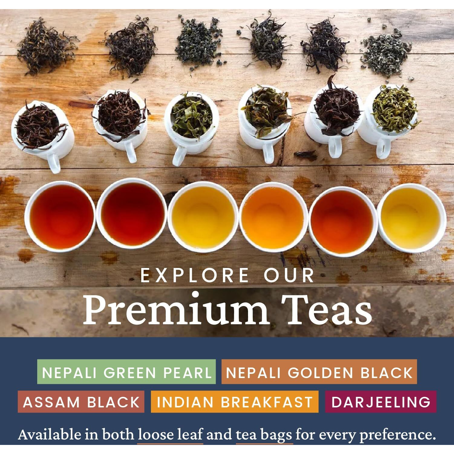 Young Mountain Tea Organic Earl Grey Tea Bags, Himalayan Robust Black Tea With Pure Bergamot Oil, Citrus & Caramel Notes, Farmer-Owned Factory, 12 Pyramid Tea Bags