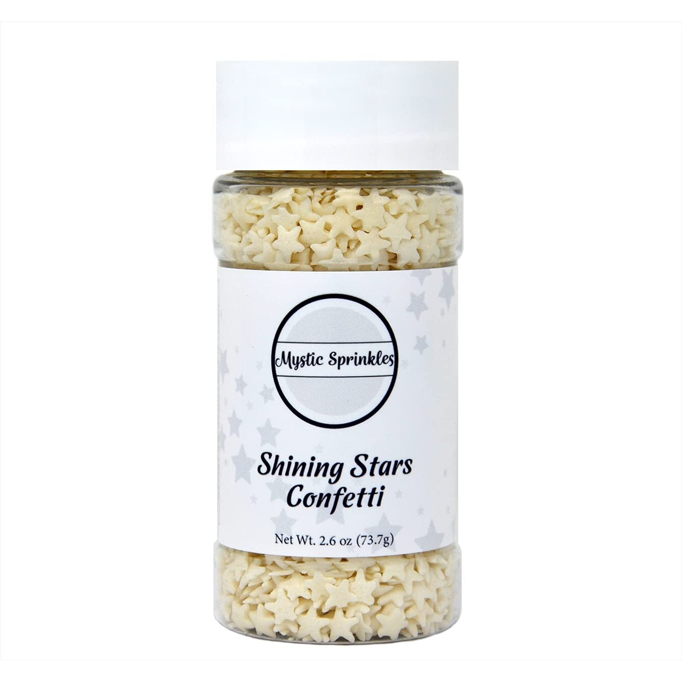 Mystic Sprinkles Confetti Sprinkle Mixes (Shining Stars Confetti 2.6Oz)