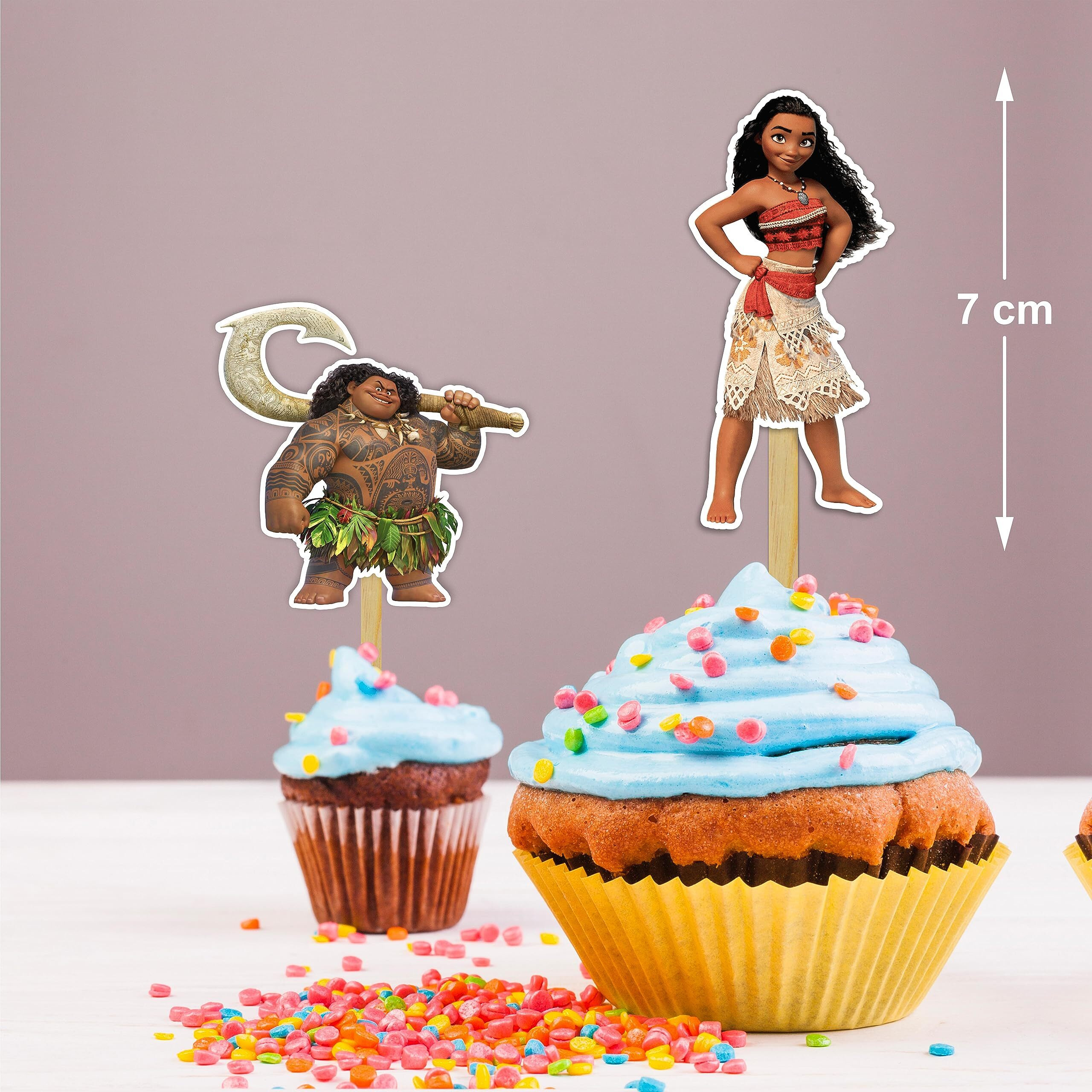 Seyal Mona Cupcake Topper