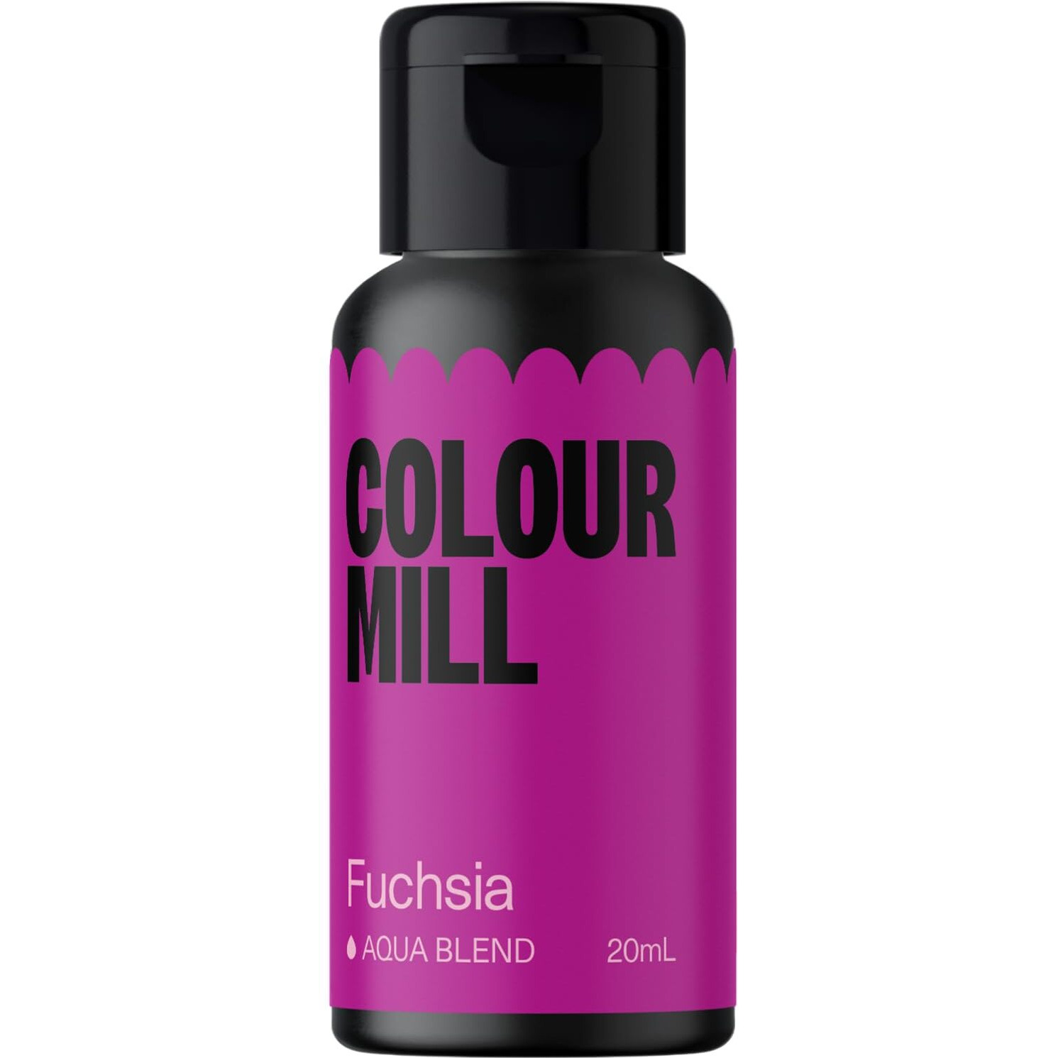 Colour Mill Aqua Blend Water-Based Food Coloring, 20 Milliliters Fuchsia