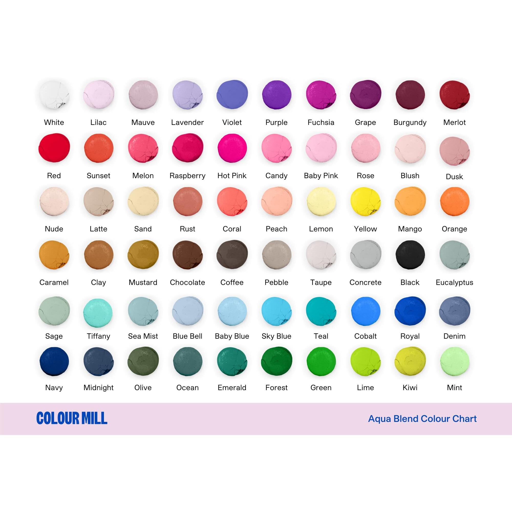 Colour Mill Aqua Blend Water-Based Food Coloring, 20 Milliliters Fuchsia