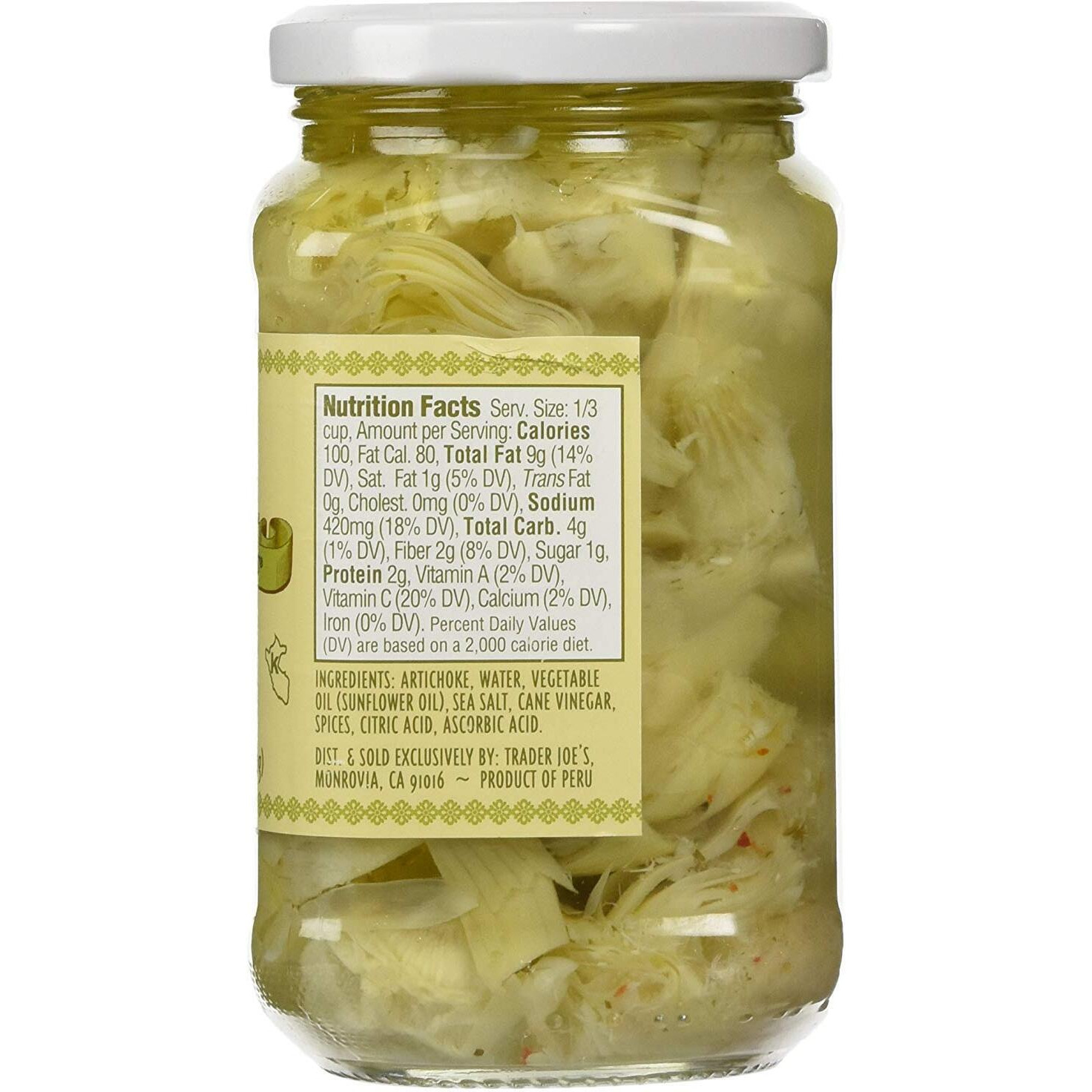 Trader Joe's Marinated Artichokes 340G