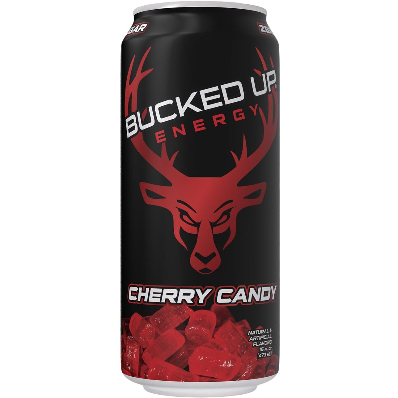 Bucked Up Energy Drink 300Mg (Cherry Hard Candy) (12 Ct)