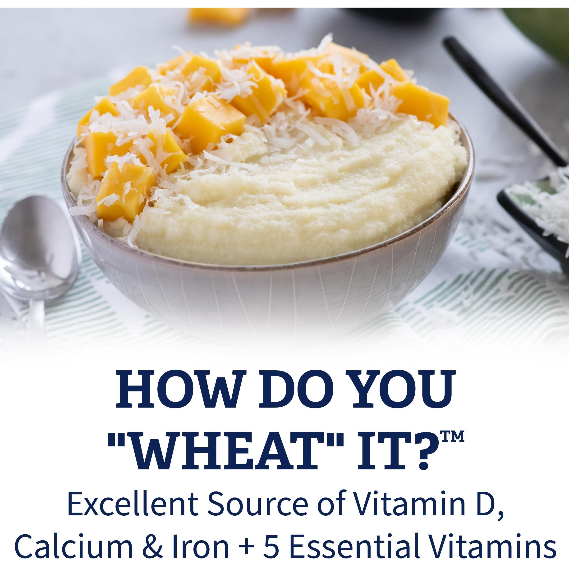 Cream Of Wheat Stove Top Hot Cereal, Original, 2 1/2 Minute Cook Time, 28 Ounce (Pack Of 12)