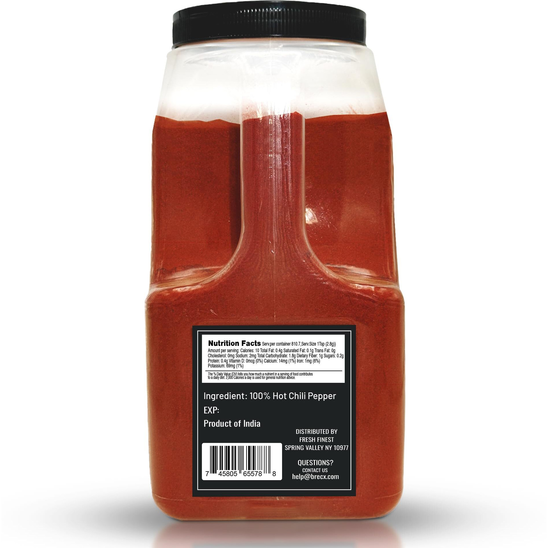 Fresh Finest Bulk Spices Commercial And Home Cooking 5 Lb Chili Powder - Red Pepper Seasoning, Freshly Packed At The Source Non-Gmo, Ground Red Chili Best For Stews, Meat Rubs, Salsa, And More - 5 Lb