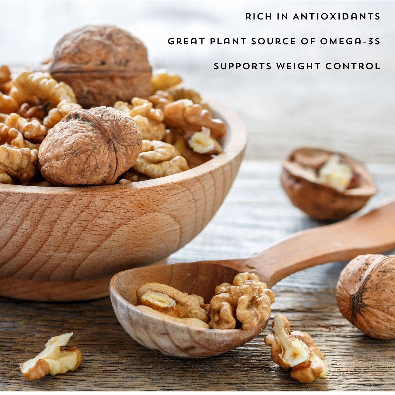 Lark Ellen Farm Unsalted Walnuts, Raw Sprouted Healthy Snack, Keto, Certified Usda Organic, Gluten-Free, Vegan, Individual Whole Nuts (10 Oz, 6 Pack)