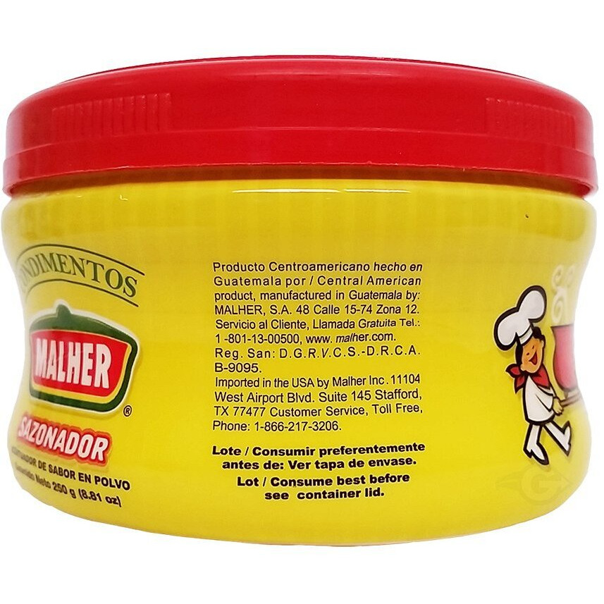 Malher Seasoning-Saborin 8.81 Oz - Sazonador Saborin (Pack Of 12)