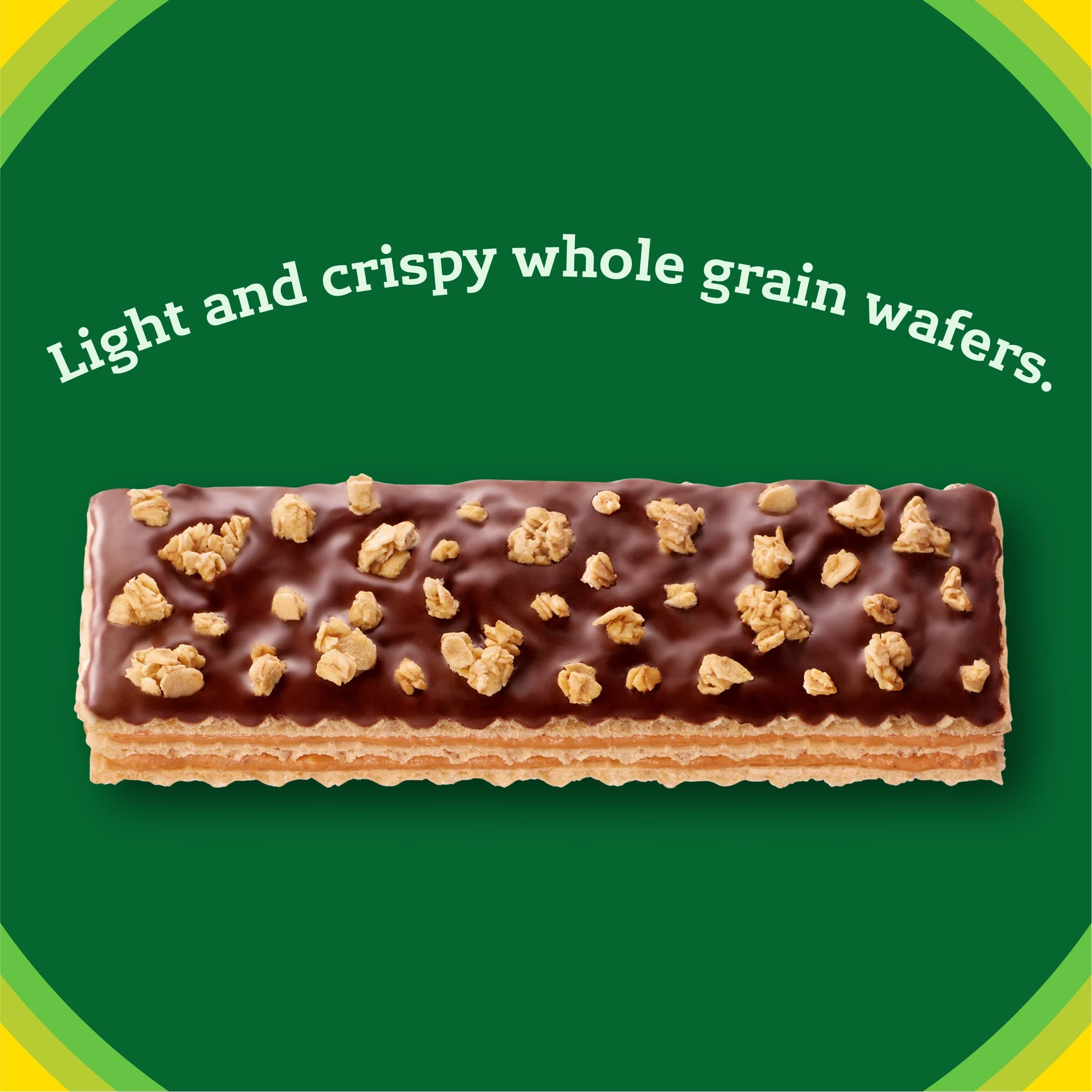 Nature Valley Wafer Bars, Peanut Butter Chocolate, 1.3 Oz, 5 Ct (Pack Of 6)