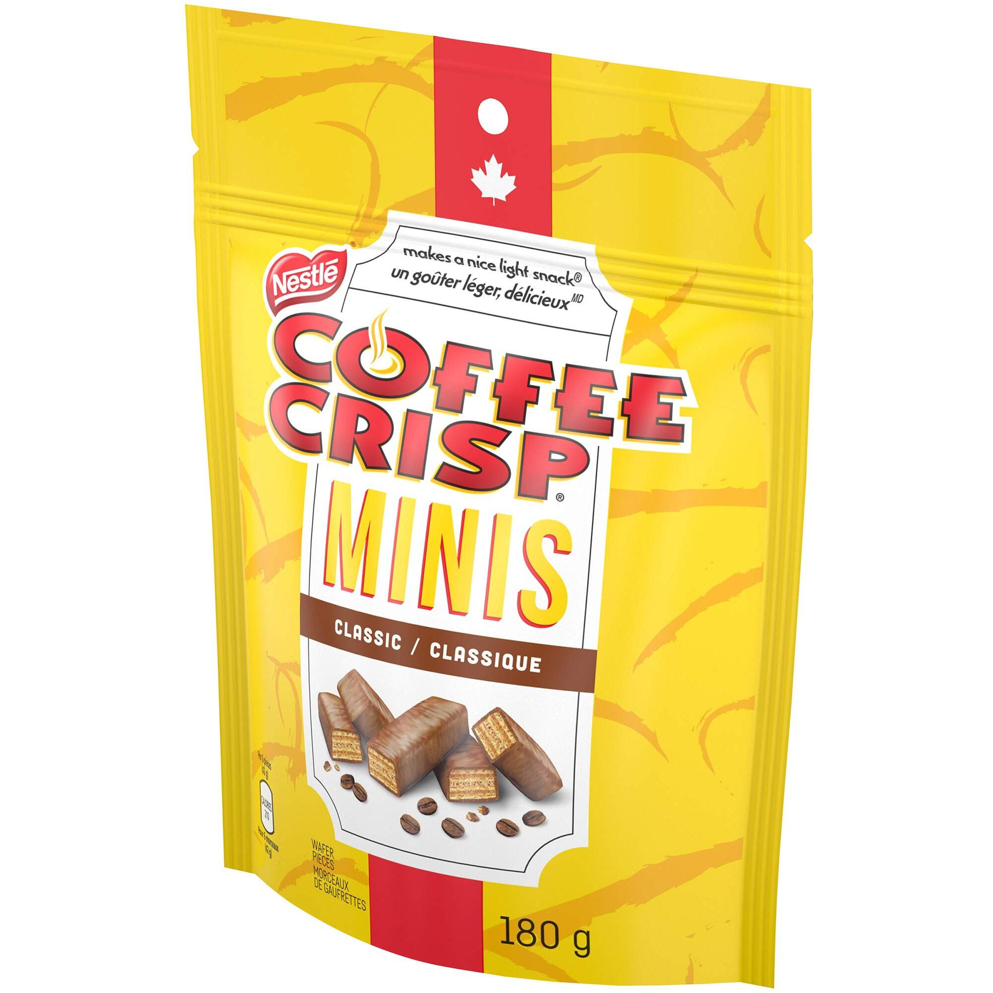 Coffee Crisp Minis, 180G/6.3 Oz. Bag (Imported From Canada)