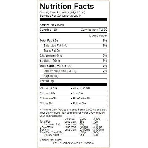 Stauffer's Original Recipe Ginger Snaps 14 Oz. Bag (2 Bags)