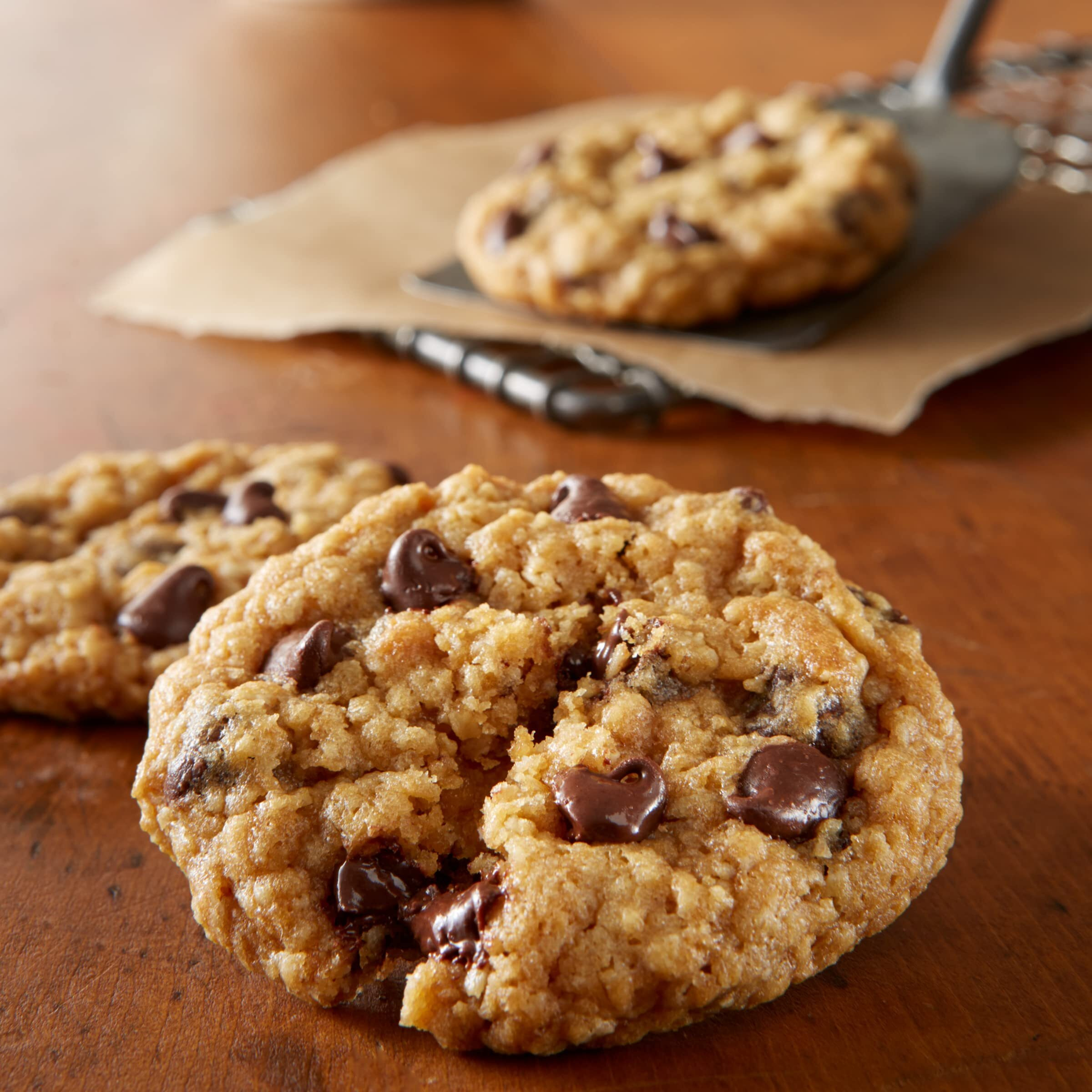 Betty Crocker Oatmeal Chocolate Chip Cookies, Cookie Baking Mix, 17.5 Oz (Pack Of 12)